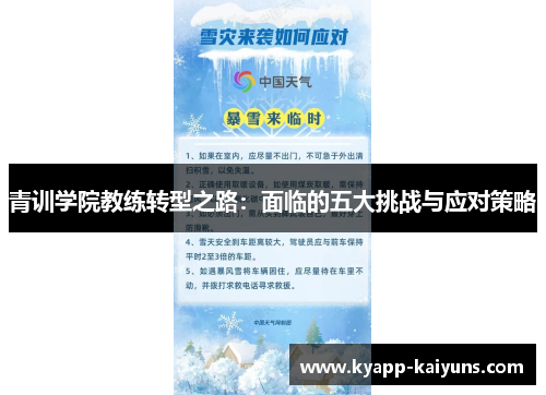 青训学院教练转型之路：面临的五大挑战与应对策略